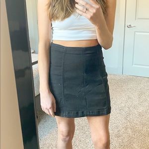 Free People Modern Femme Denim Mini